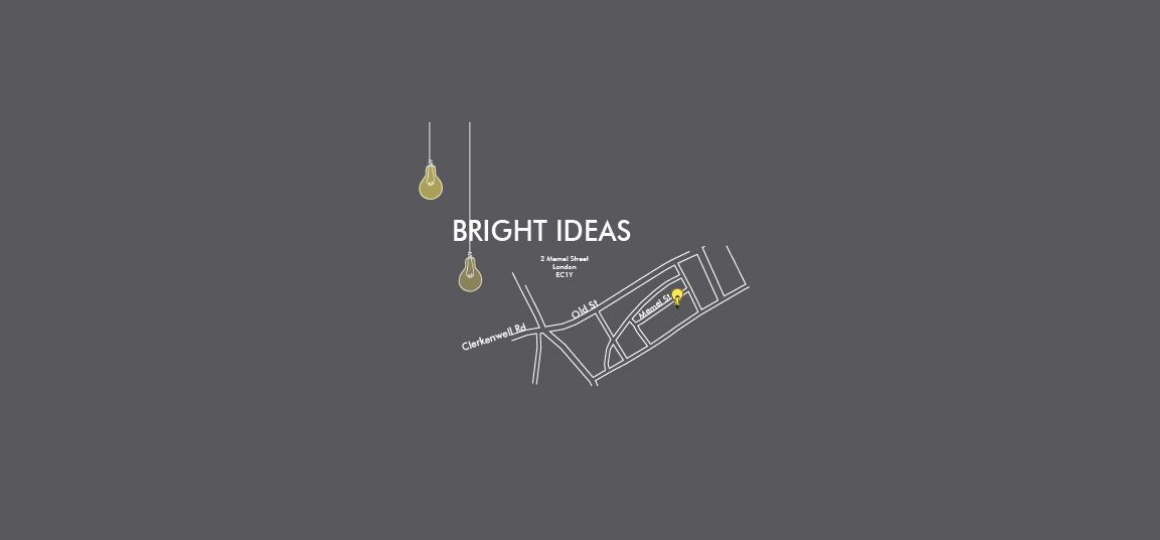 Bright ideas banner